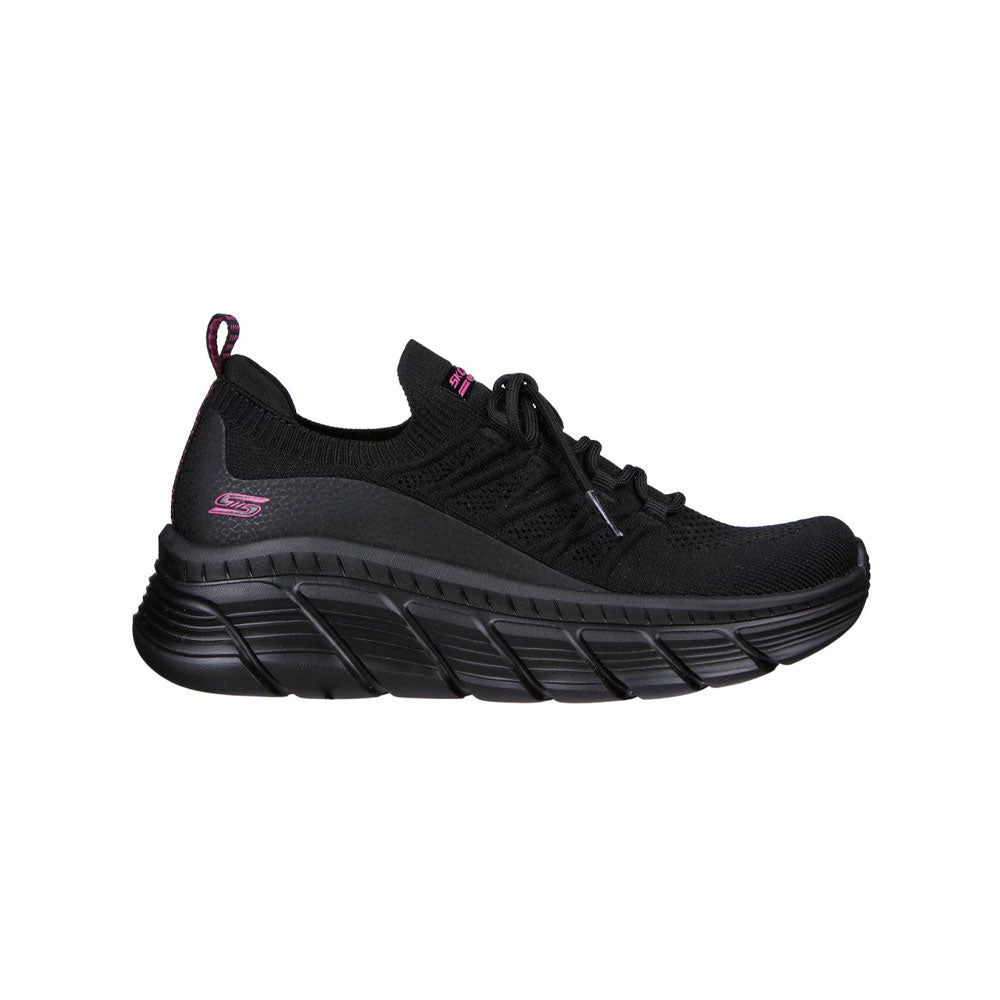 Tenis Mujer Skechers Bobs Sport - Negro