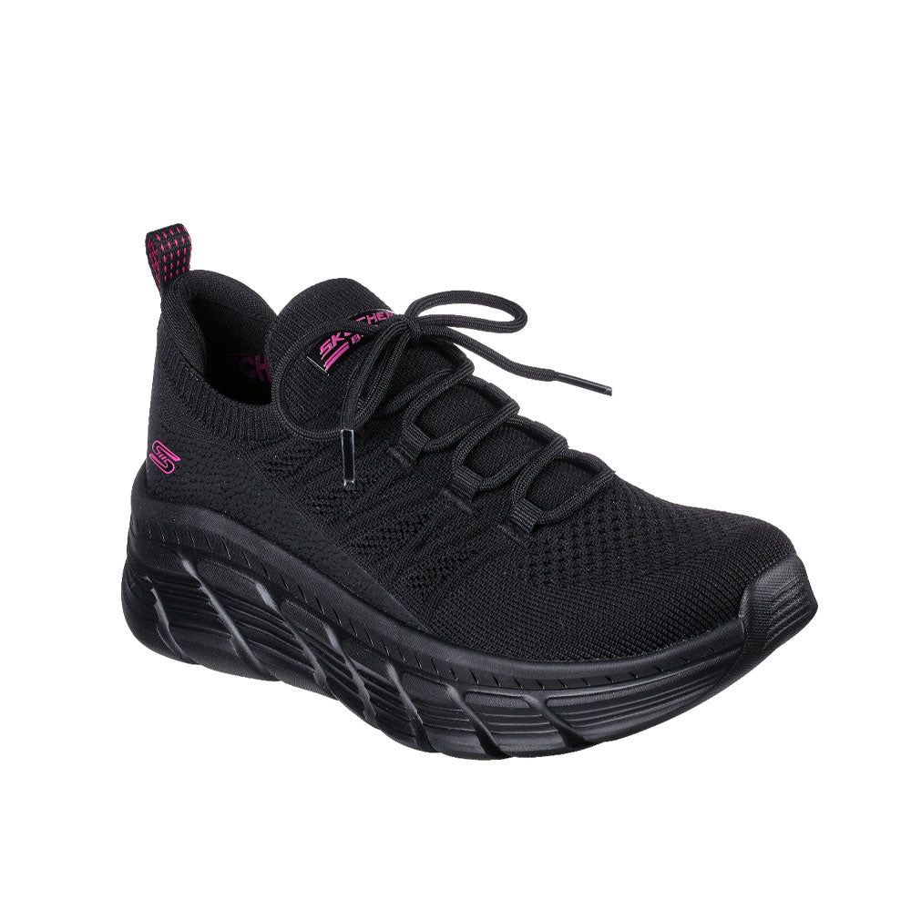 Tenis Mujer Skechers Bobs Sport - Negro