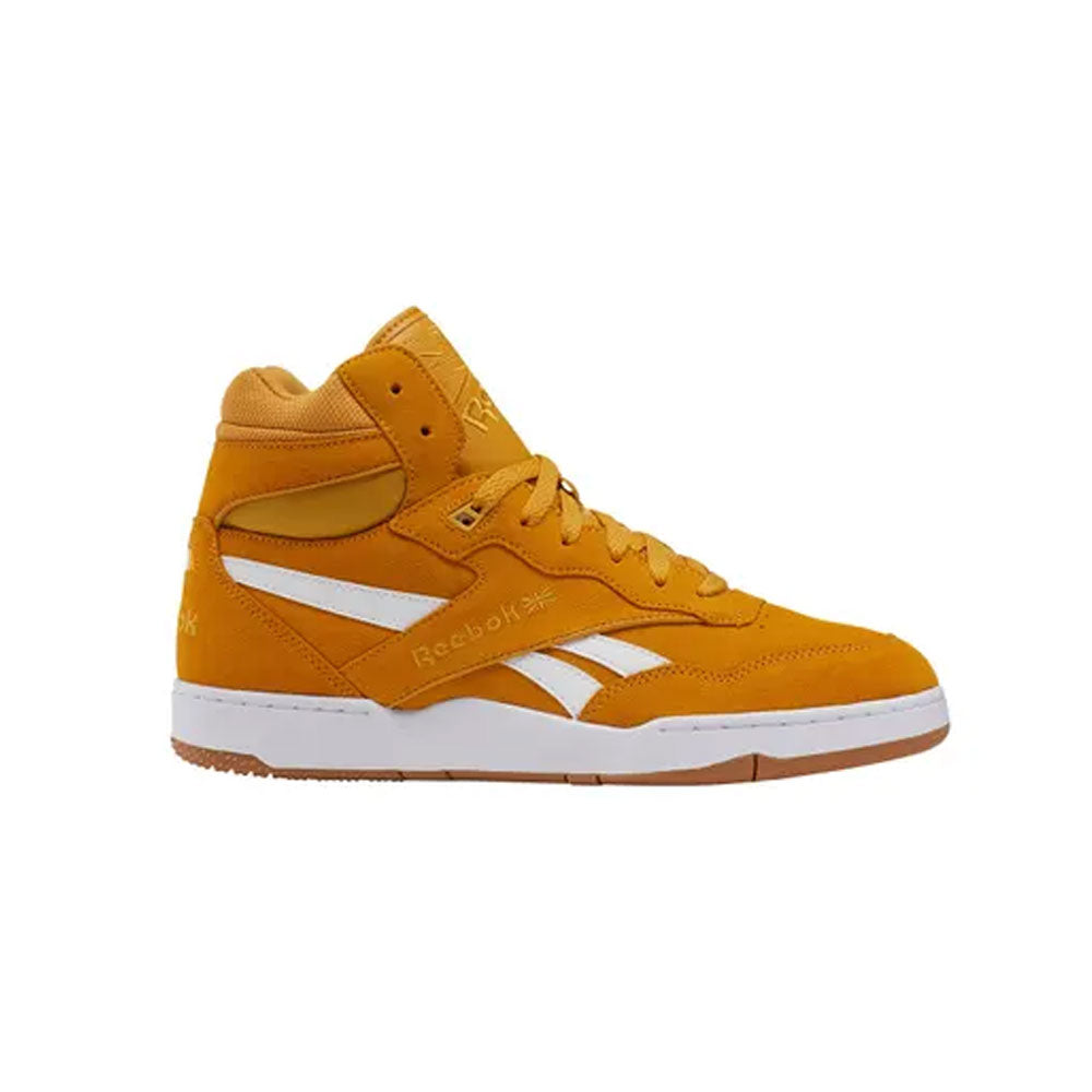 Tenis Hombre Reebok Bb 4000 Ii Mid - Amarillo-Blanco