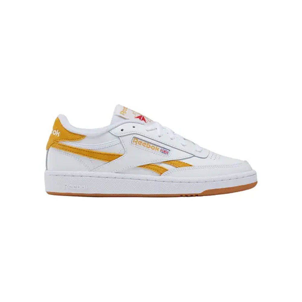 Tenis Mujer Reebok Club C Renovado - Blanco-Amarillo