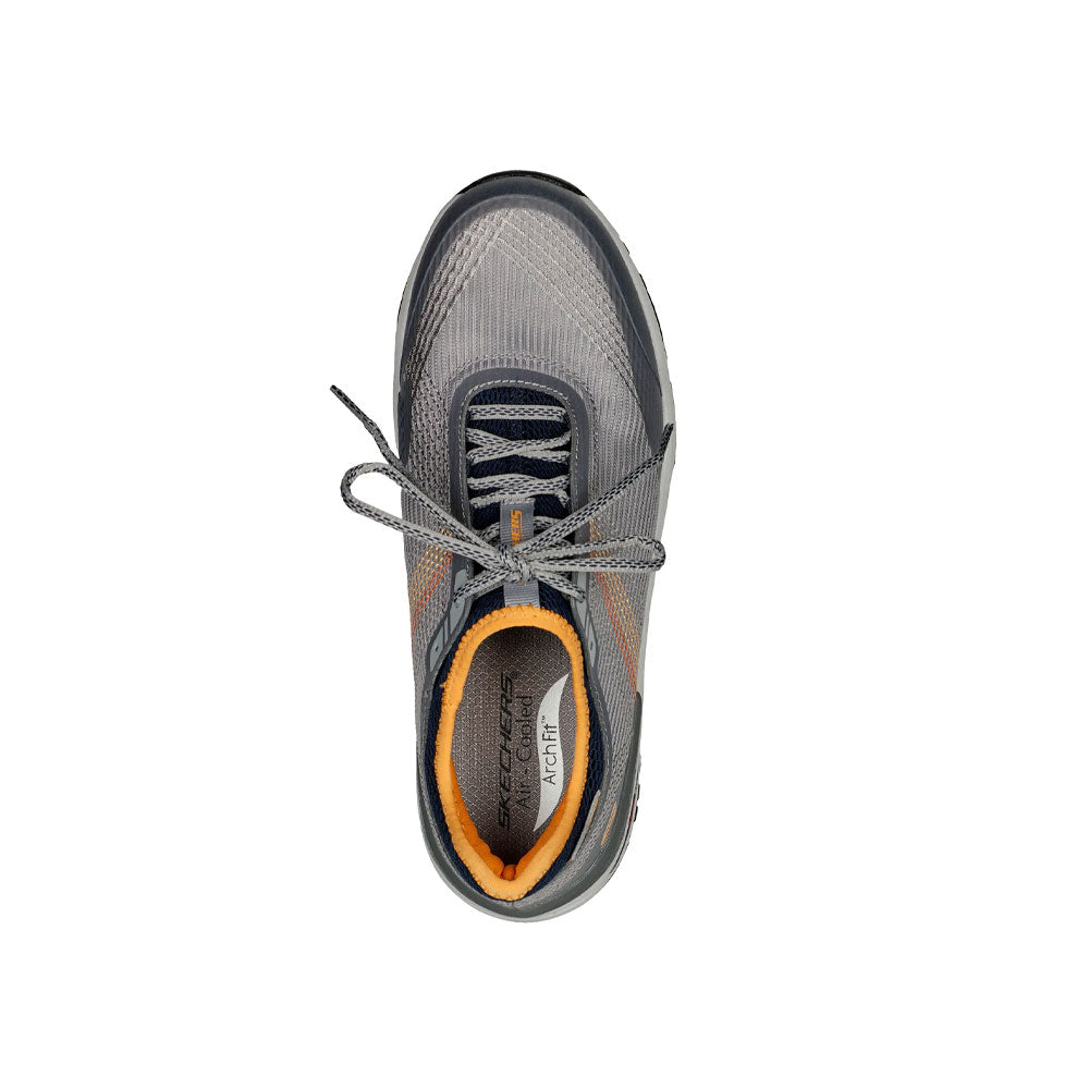 Tenis Hombre Skechers Archfitdawson Mahonew- Gris