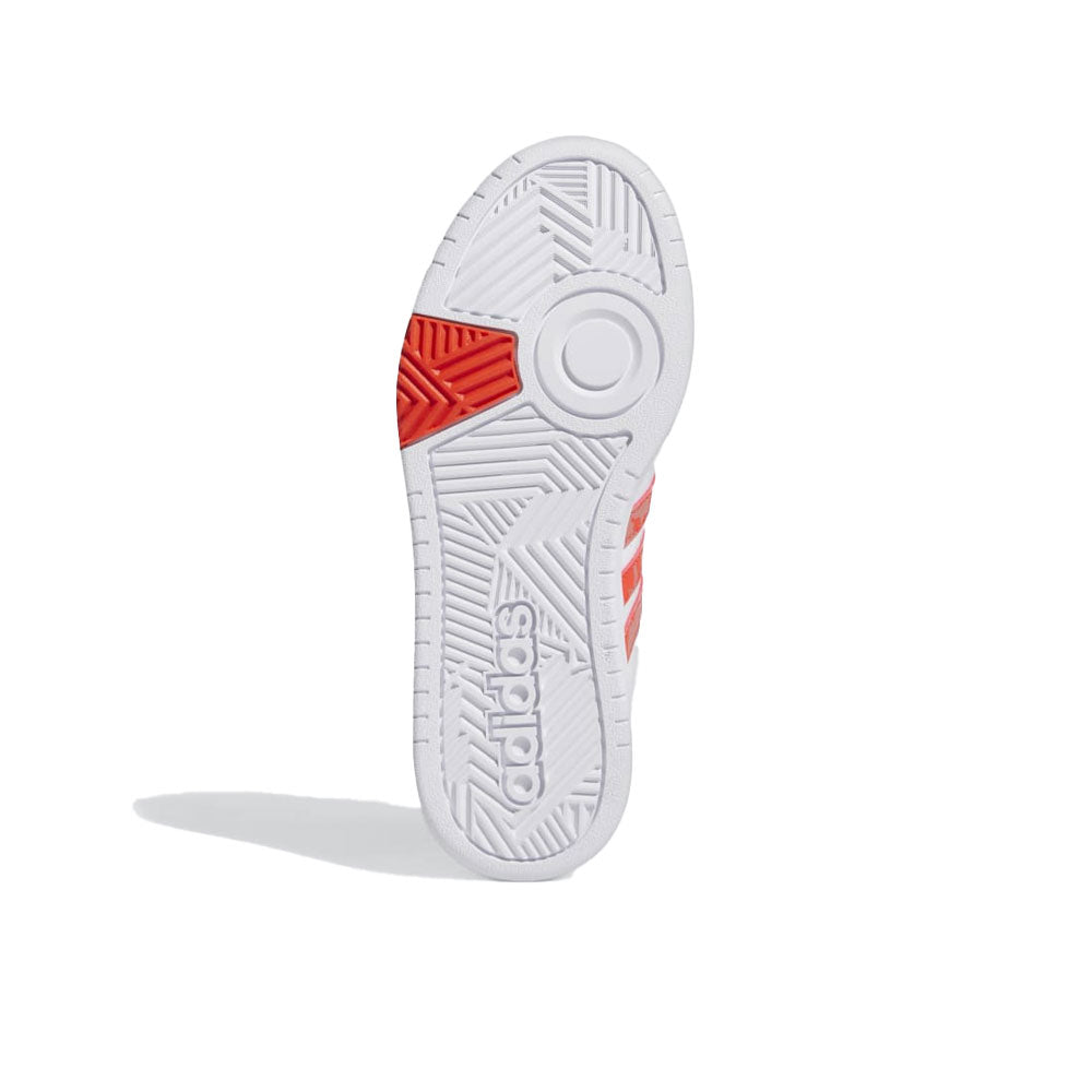 Tenis Mujer adidas Hoops - Blanco-Rojo