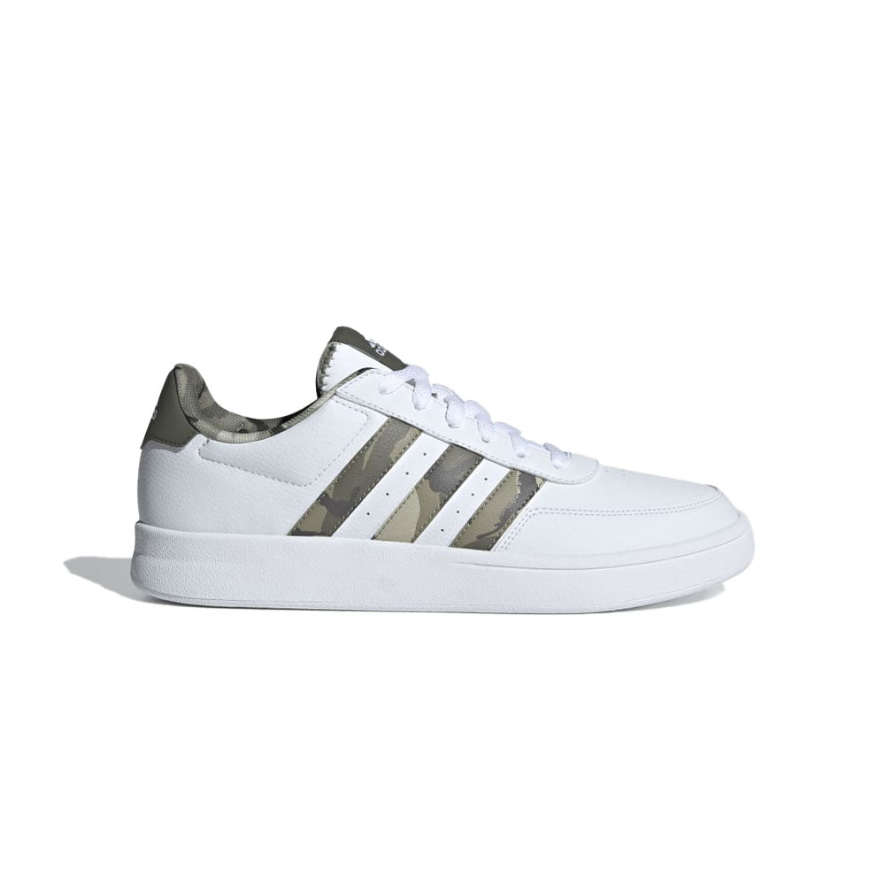 Tenis Hombre adidas Breaknet - Blanco-Verde