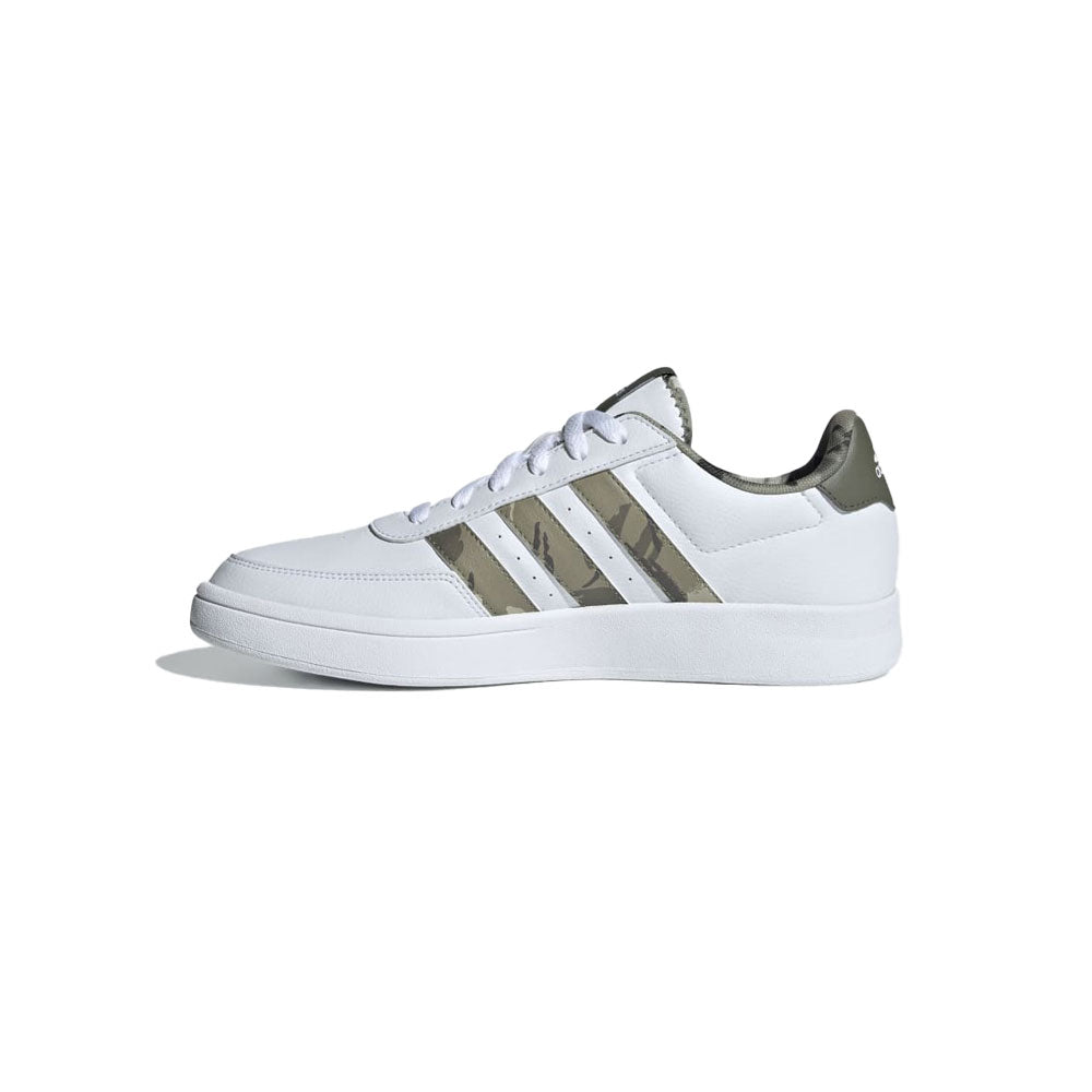 Tenis Hombre adidas Breaknet - Blanco-Verde