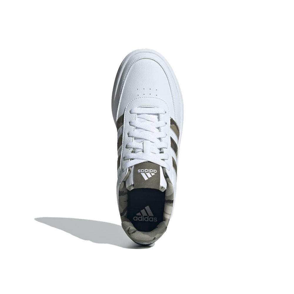 Tenis Hombre adidas Breaknet - Blanco-Verde