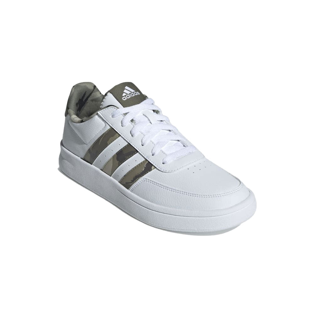 Tenis Hombre adidas Breaknet - Blanco-Verde