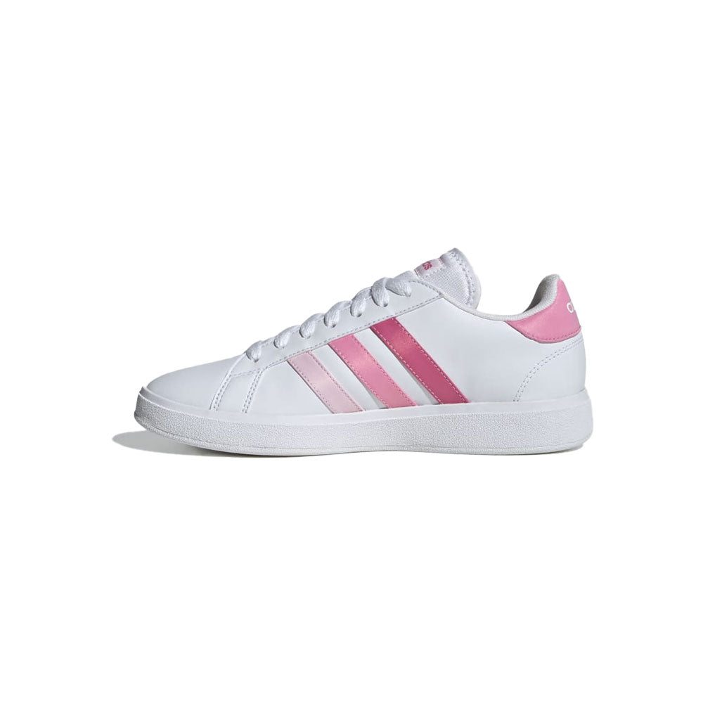 Tenis Mujer adidas Grand Court - Blanco-Rosado