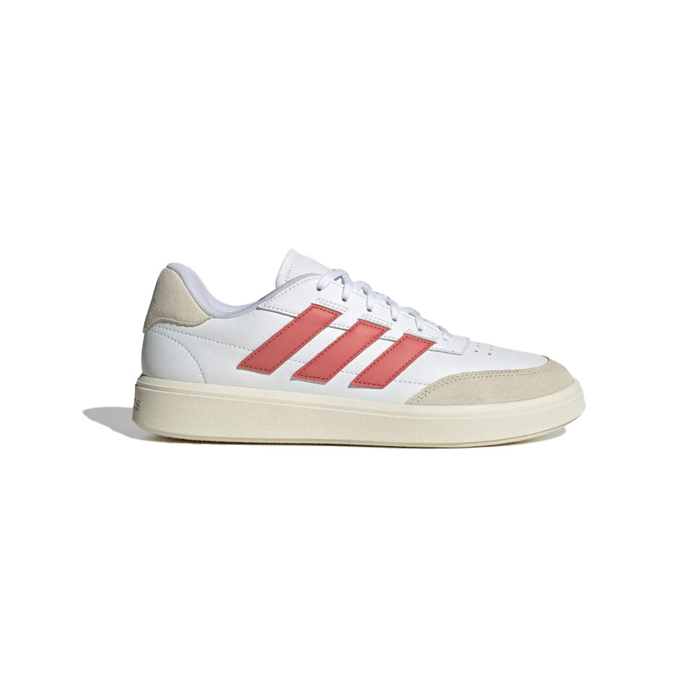 Tenis Hombre adidas Courtblock - Blanco-Rosado