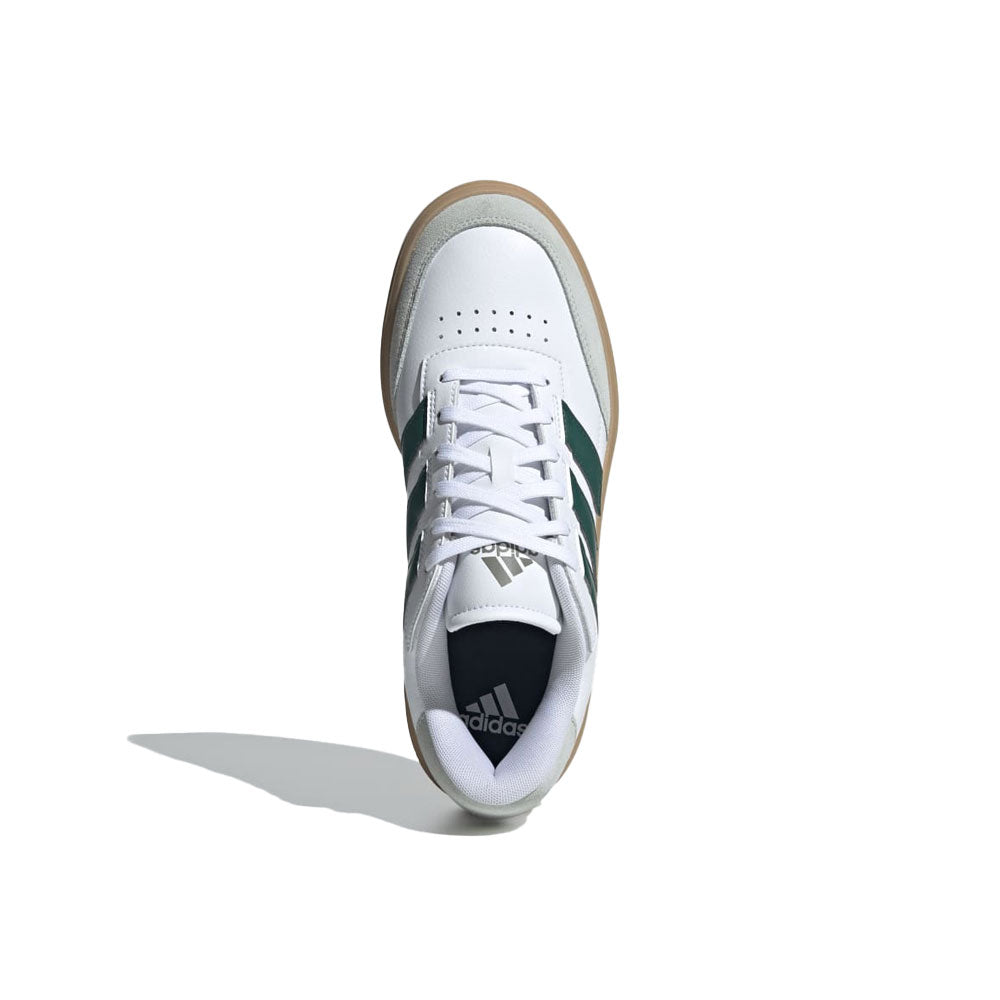 Tenis Hombre adidas Coutblock - Blanco-Verde