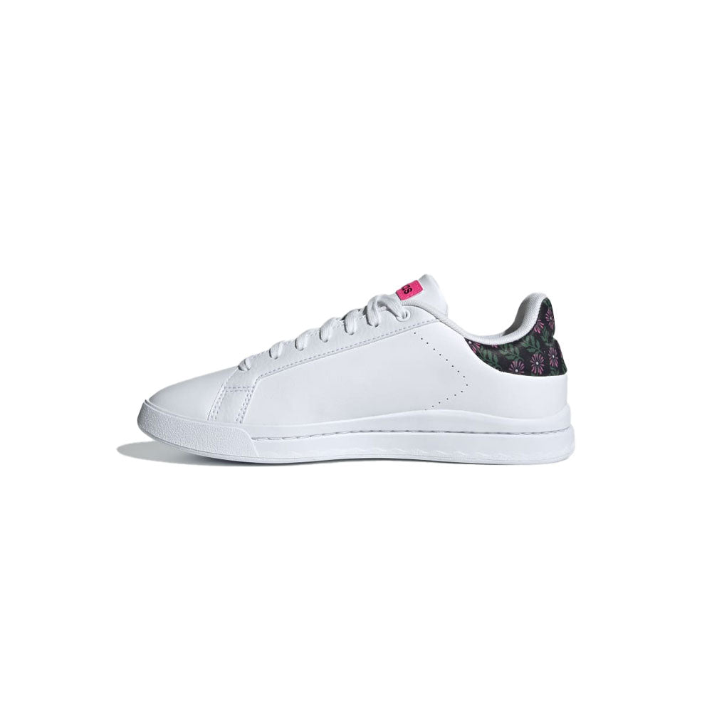 Tenis Mujer adidas Court Silk - Blanco - Rosado