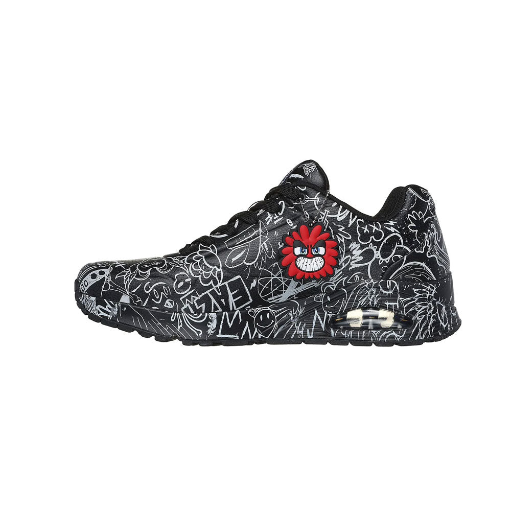 Tenis Hombre Skechers Uno Vexx - Negro