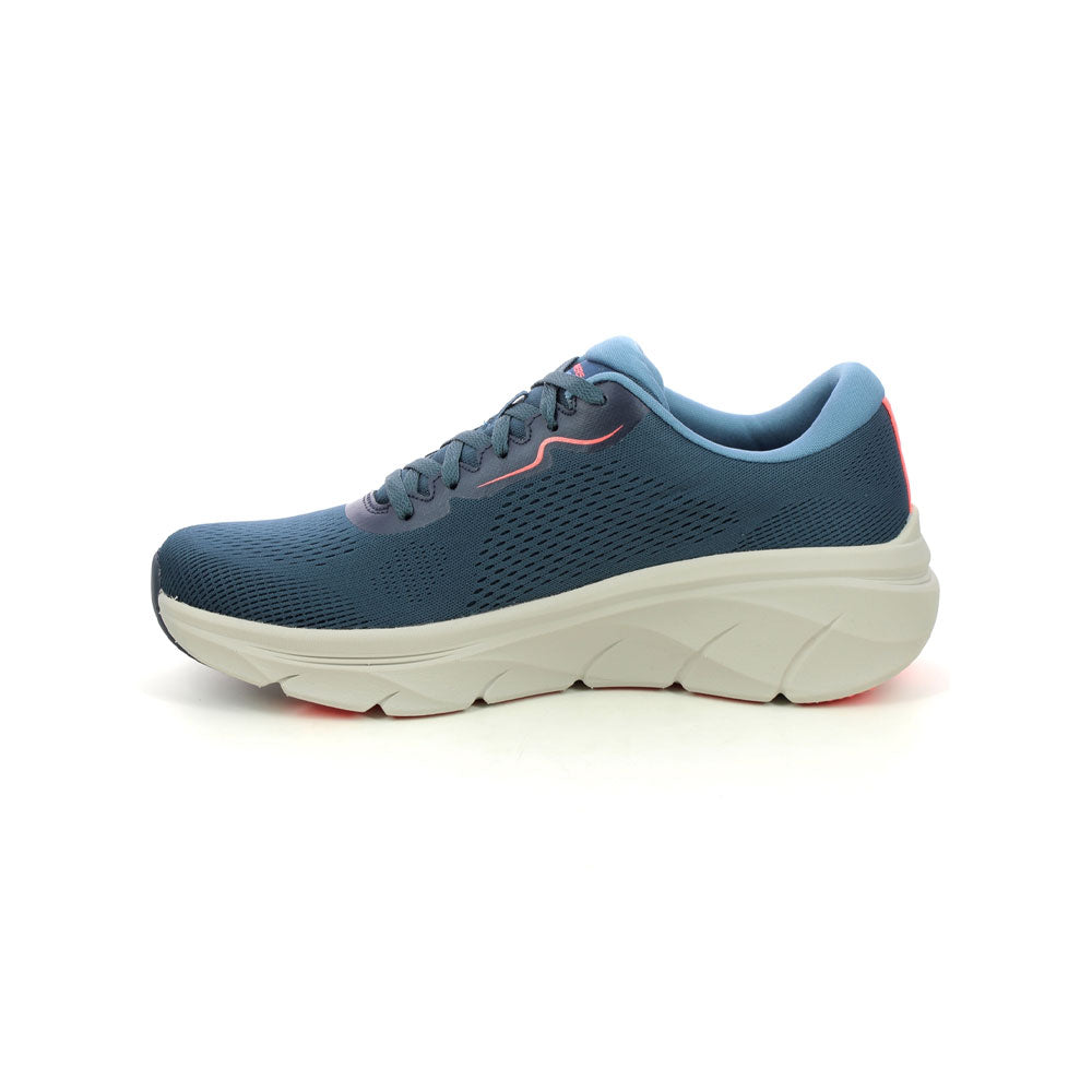 Tenis Hombre Skechers Dlux Walker - Azul