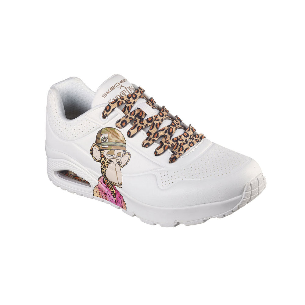 Tenis Hombre Skechers Uno Snoop Dogg - Blanco