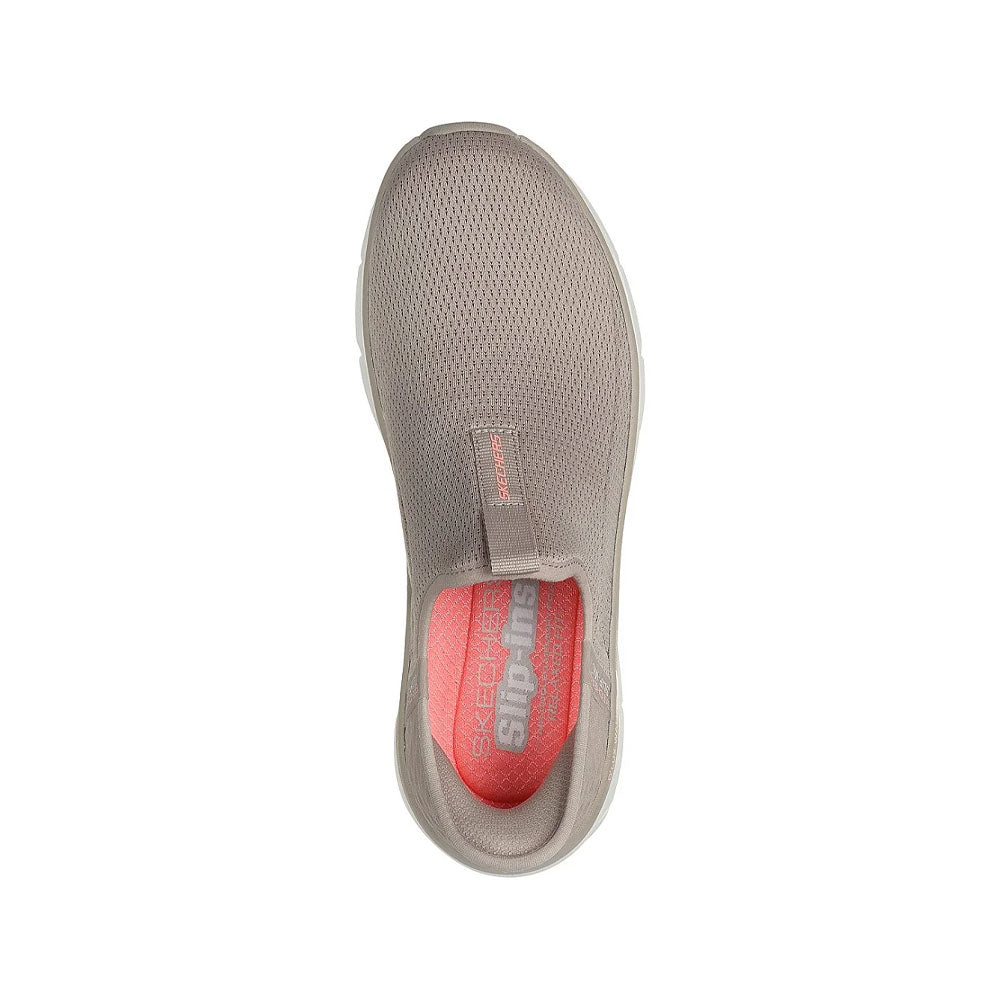 Tenis Mujer Skechers Slip Ins - Beige