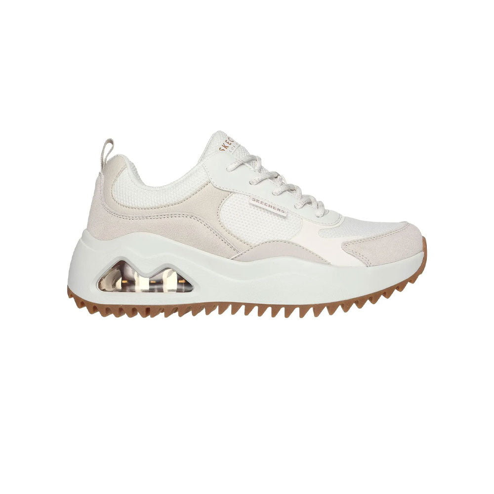 Tenis Mujer Skechers Uno Peaks - Beige