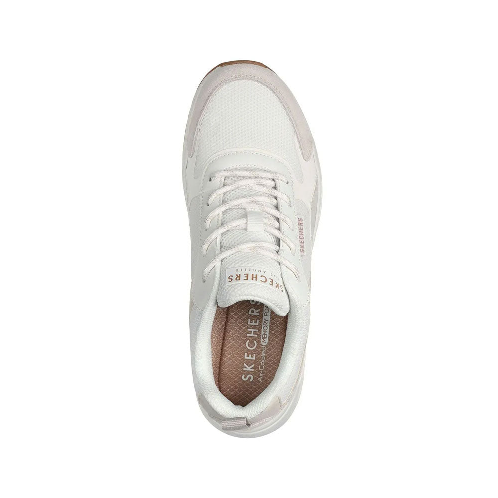 Tenis Mujer Skechers Uno Peaks - Beige