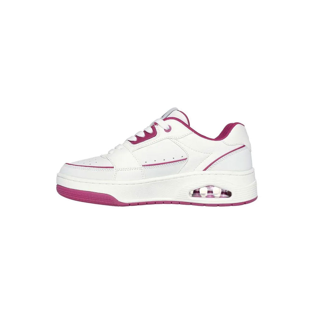 Tenis Mujer Skechers Uno Court - Blanco