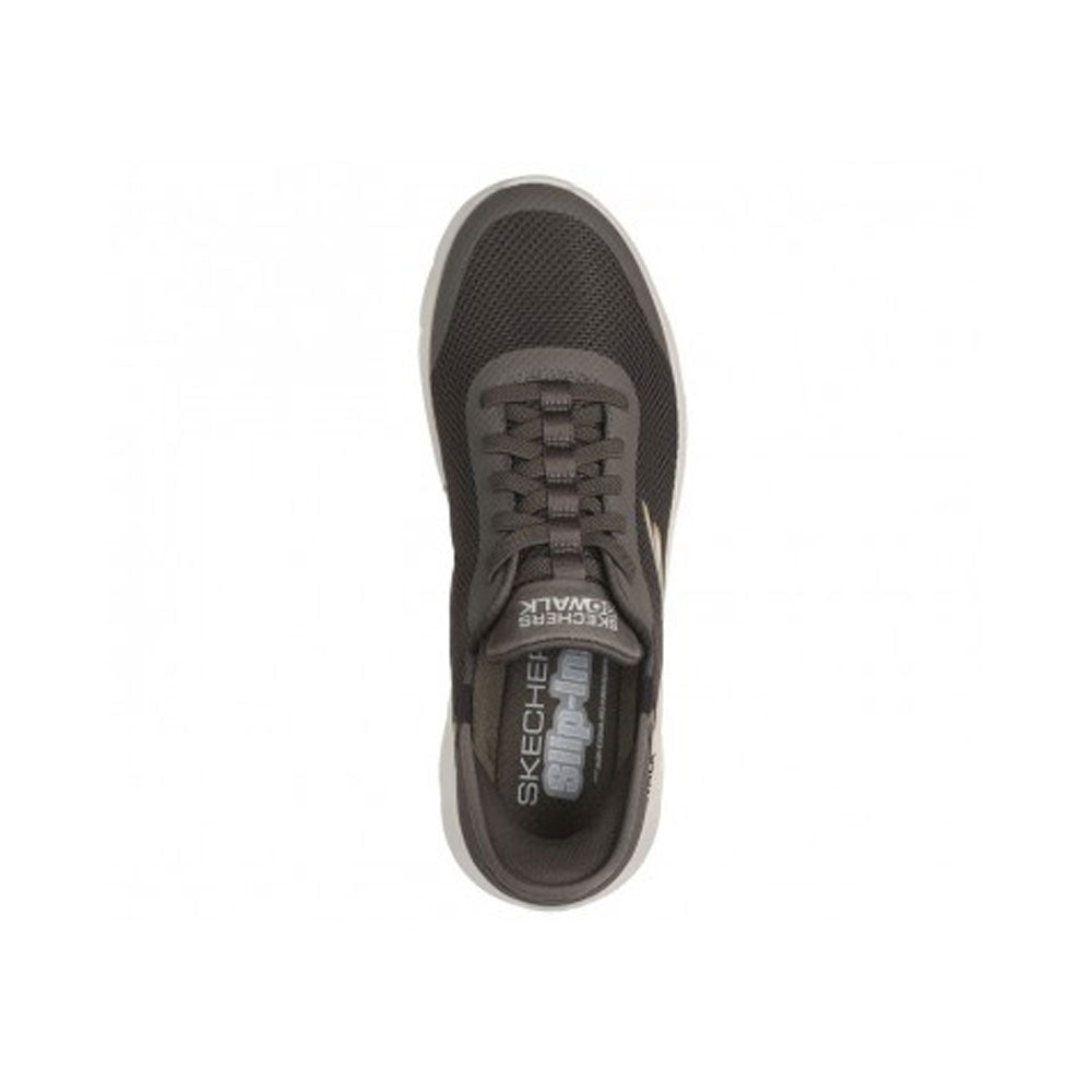 Tenis Hombre Skechers Slip Ins Hands Up - Gris