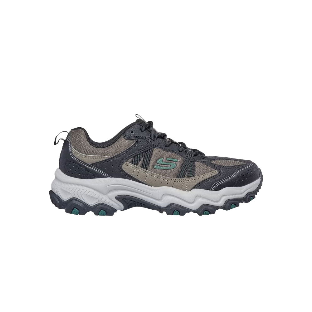 Tenis Hombre Skechers Stamina Negro-Verde