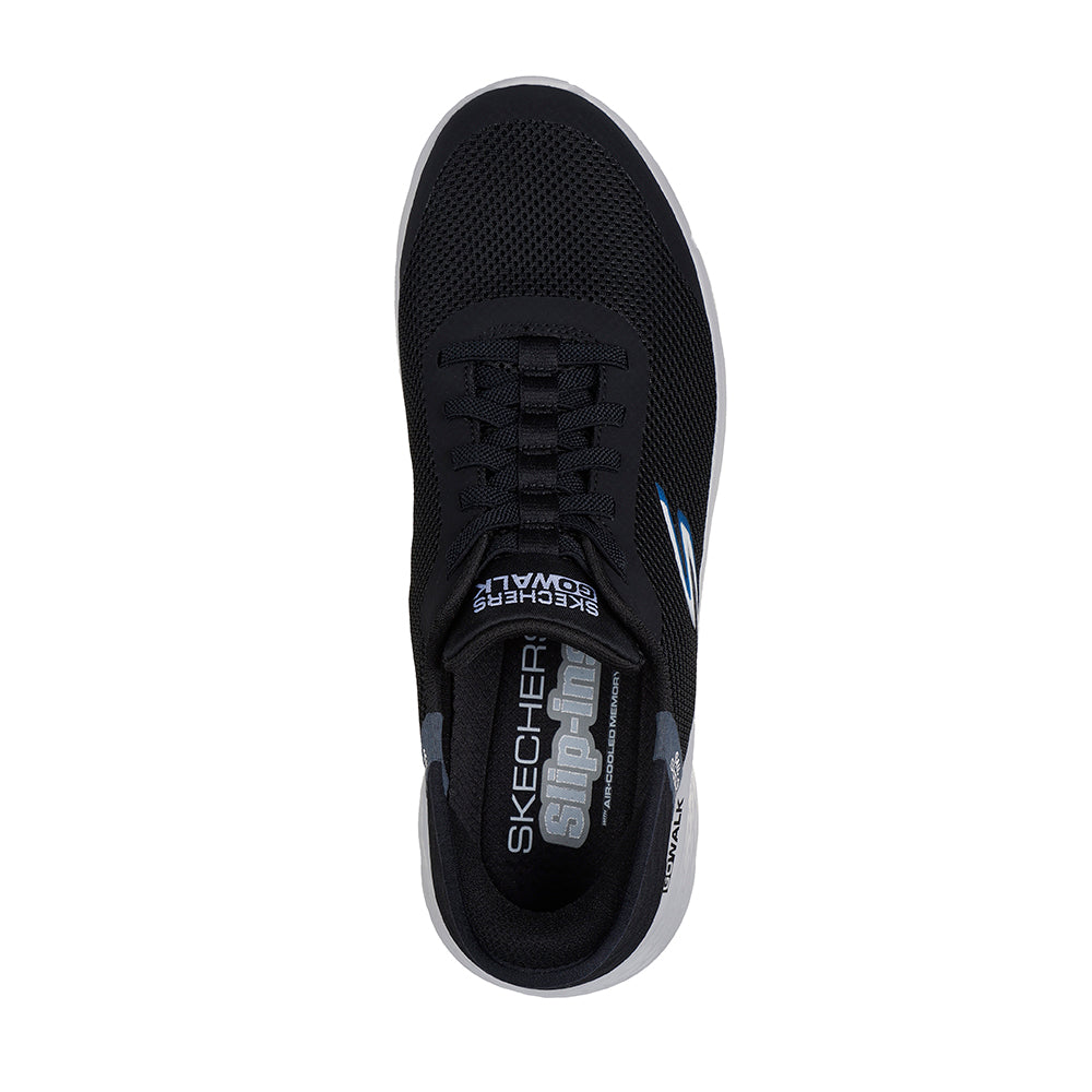 Tenis Hombre Skechers Slip-Ins Go Walk - Negro