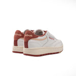 Tenis Mujer Reebok Club C Double - Blanco-Café