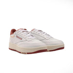 Tenis Mujer Reebok Club C Double - Blanco-Café