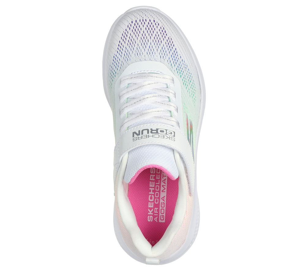 Tenis Niña Skechers Go Run - Blanco