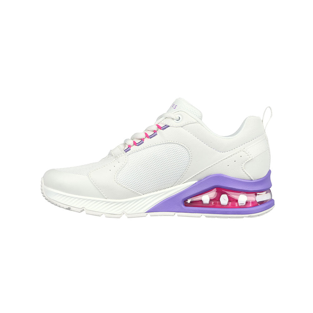 Tenis Mujer Skechers Uno 90s -Blanco-Morado