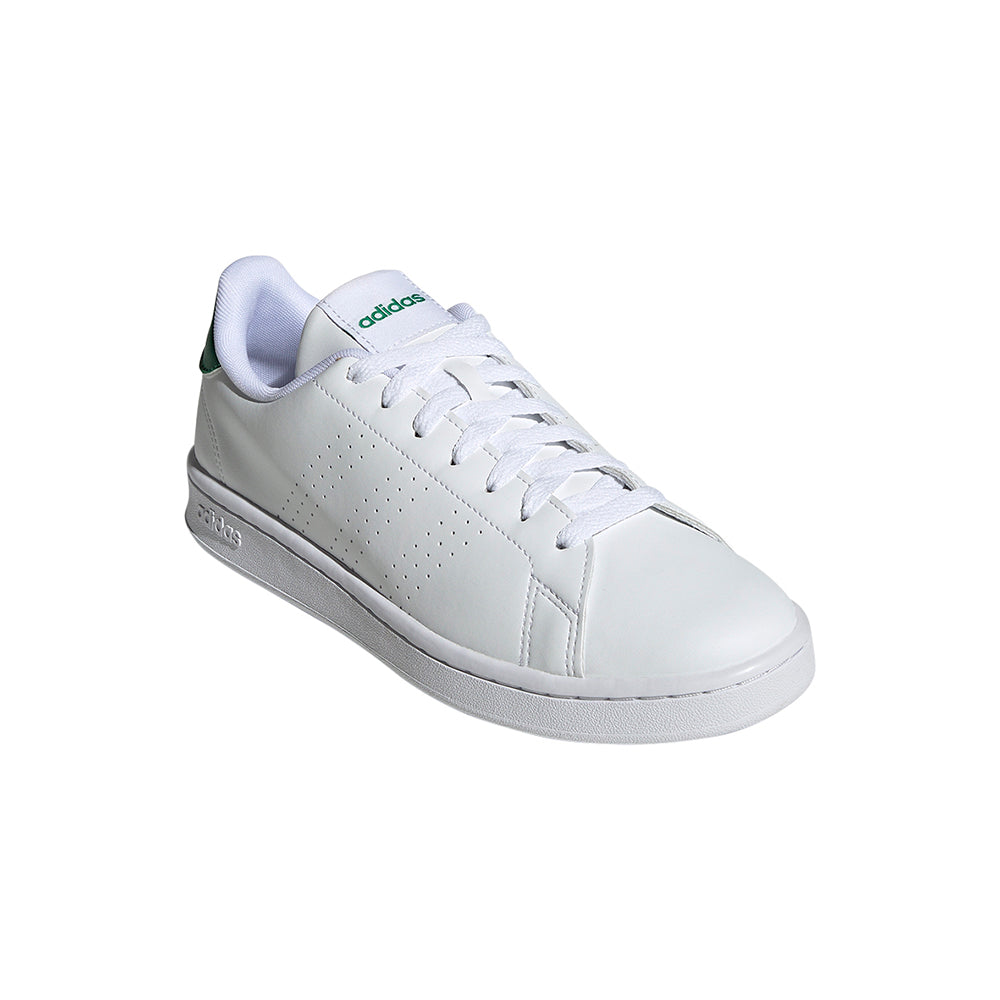 Tenis Hombre Adidas Advantage - Blanco-Verde