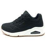 Tenis Mujer Skechers Uno Stand On Air - Negro