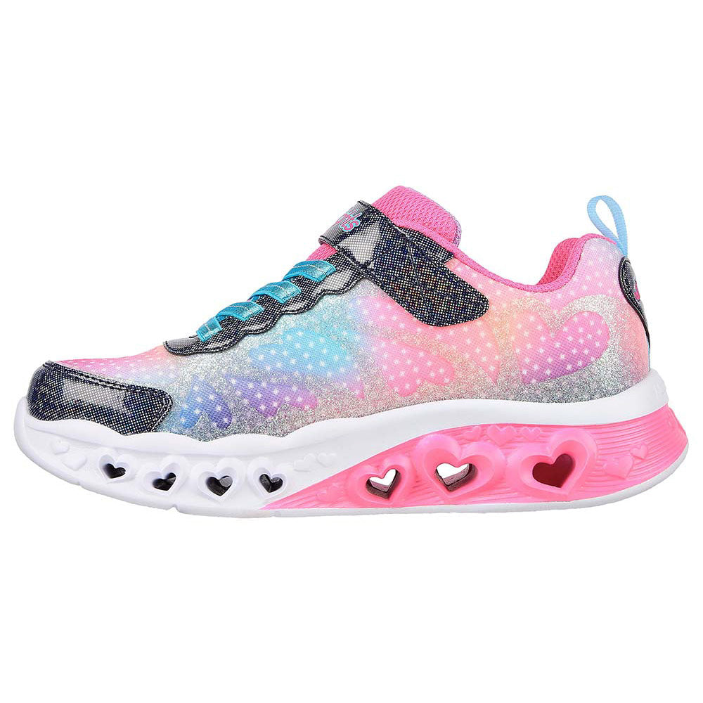 Tenis Niña Skechers Flutter Heart Lights - Rosado