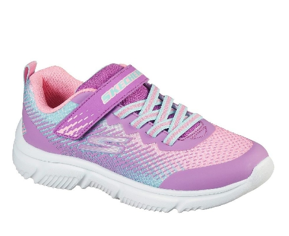 Tenis Niña Skechers Go Run - Morado-Rosado