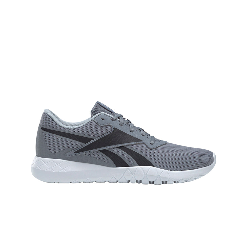 Tenis HombreFlexagon Energy Train 3 - Gris-Blanco