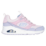 Tenis SkechersKids Uno Mesh Mode - Rosado - Lila