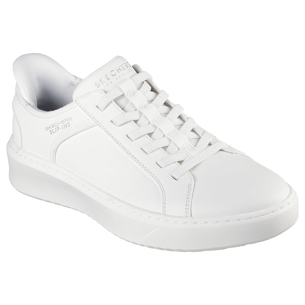 Tenis Hombre Skechers Court Break - Blanco