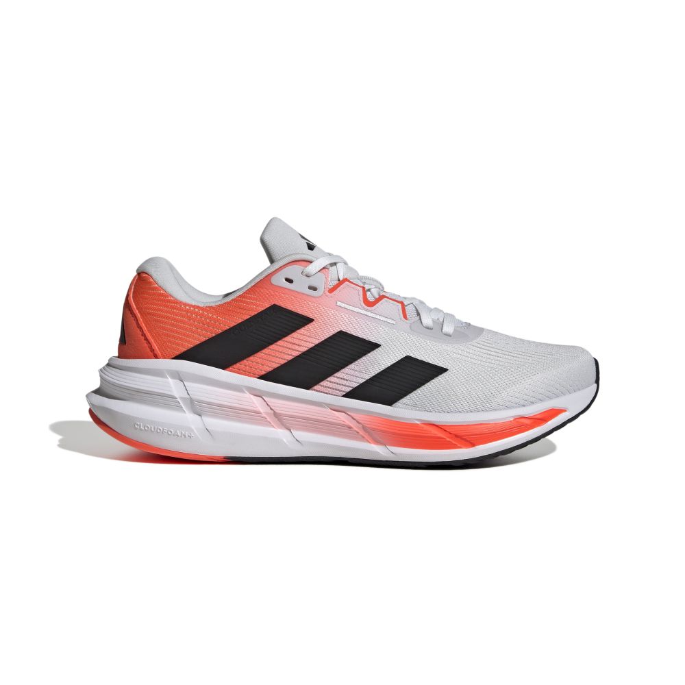 Tenis Hombre adidas Questar 3 - Blanco-Naranja