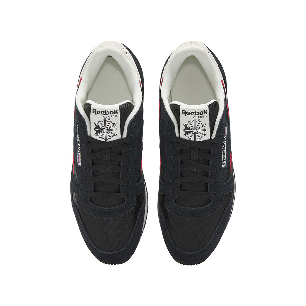 Tenis Hombre Reebok Leather -Negro-Rojo