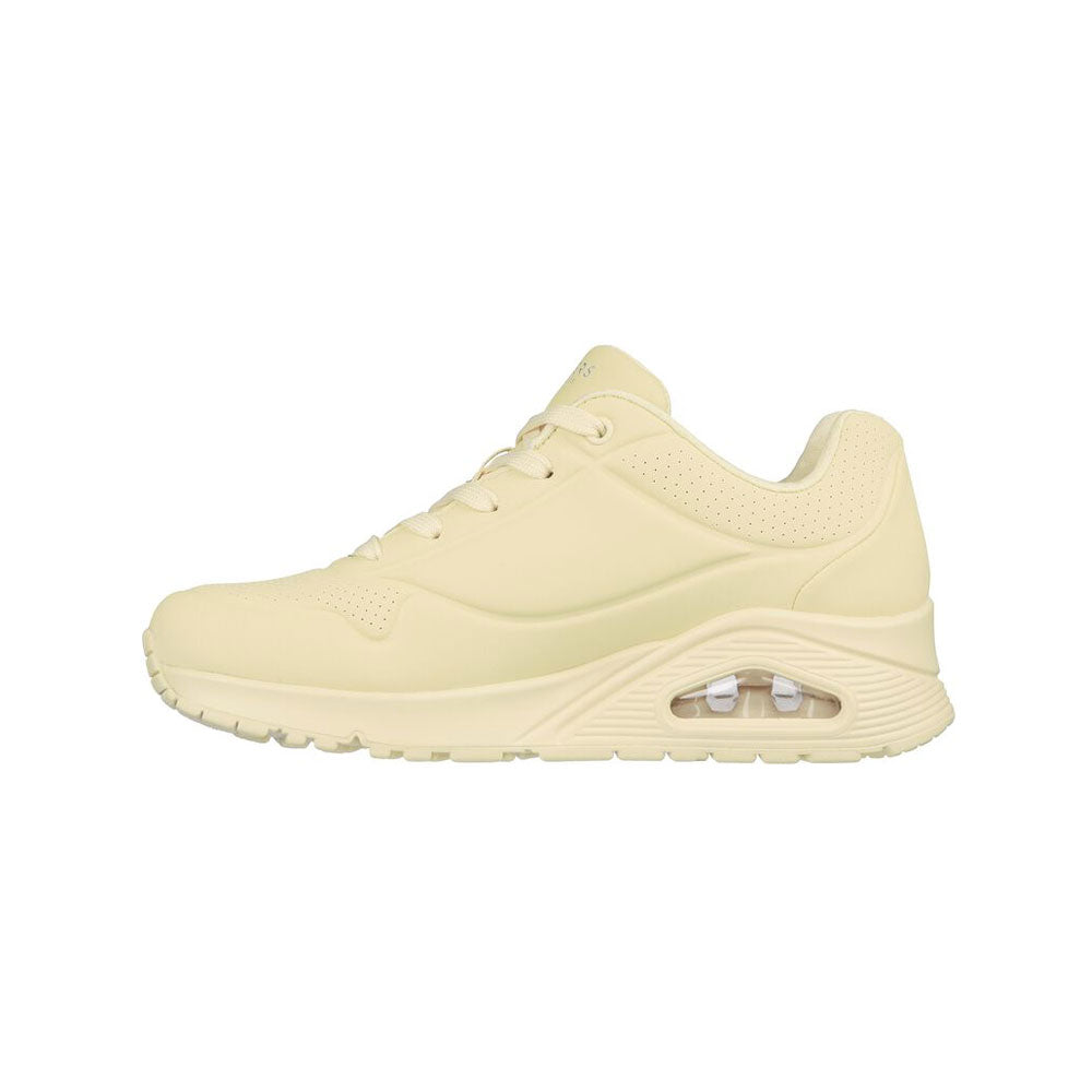 Tenis Mujer Skechers Uno Bright Air - Beige