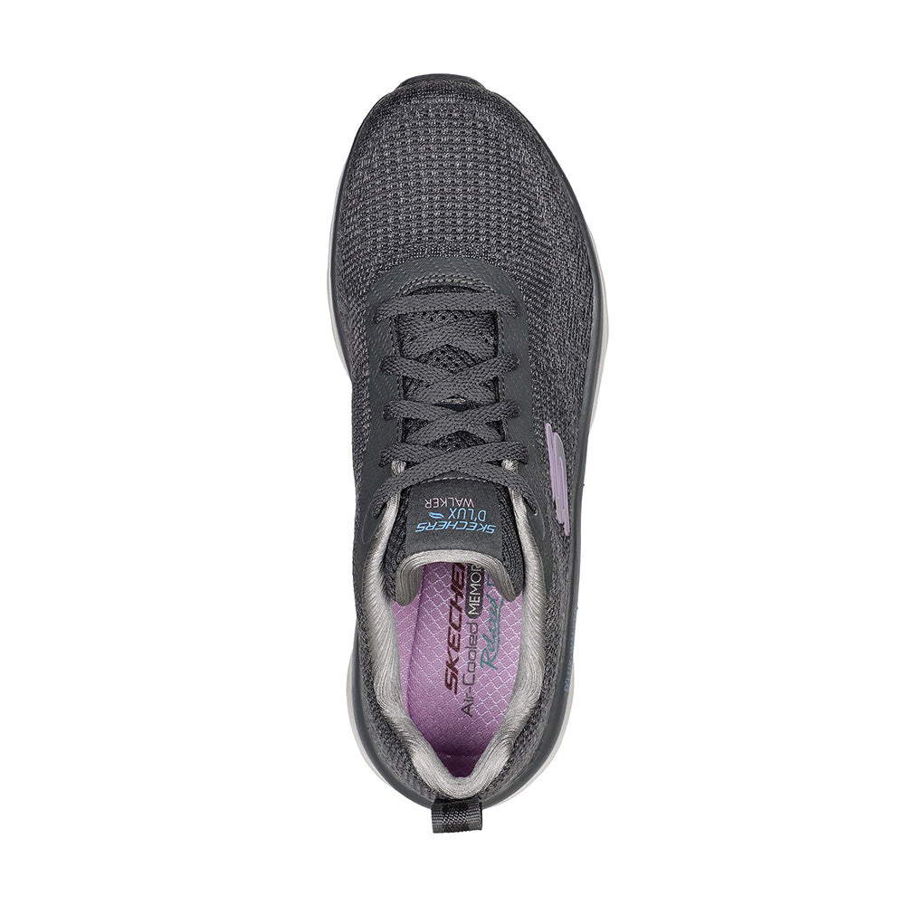 Tenis Mujer Skechers Dlux Daily Beauty - Gris
