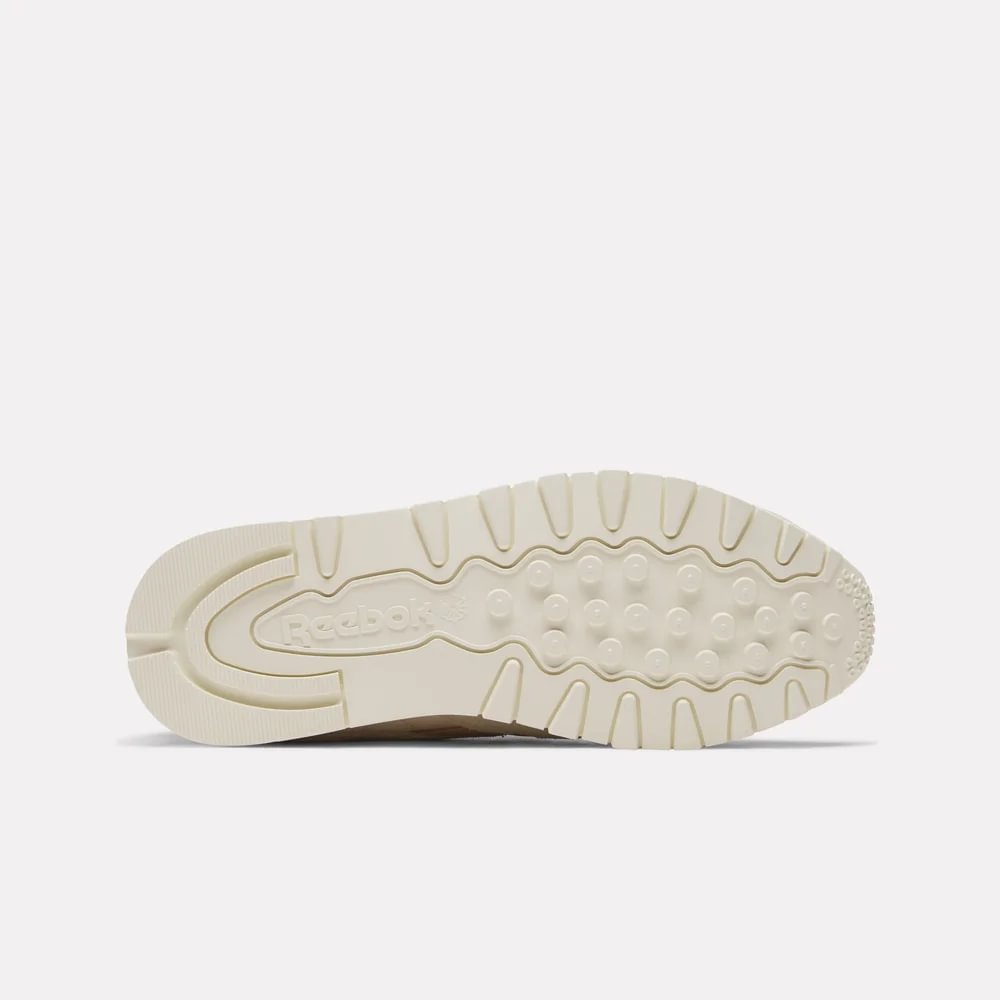 Tenis Reebok Mujer Classic Leather - Beige - Blanco