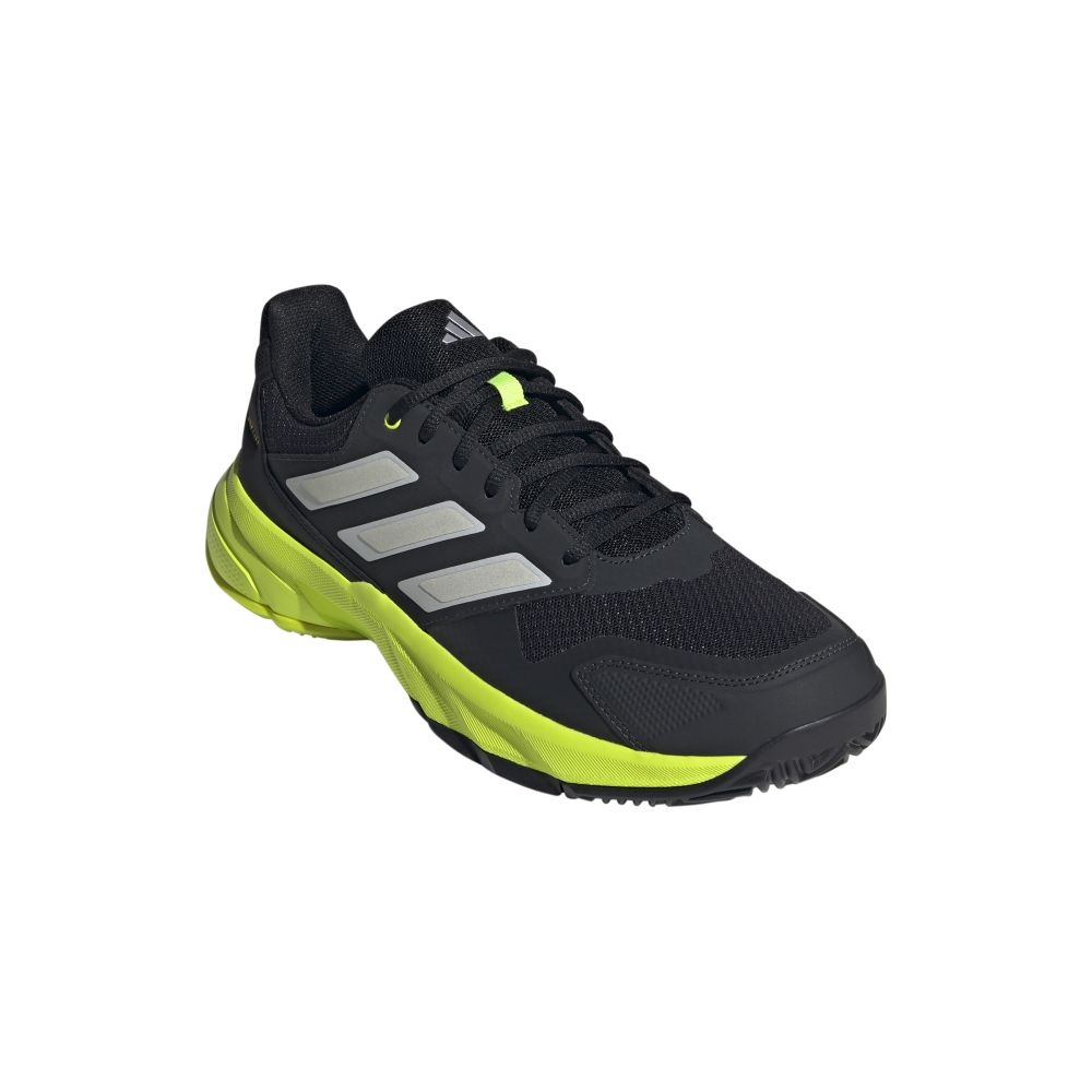 Tenis Hombre Adidas Courtjam Control 3-Negro-Verde