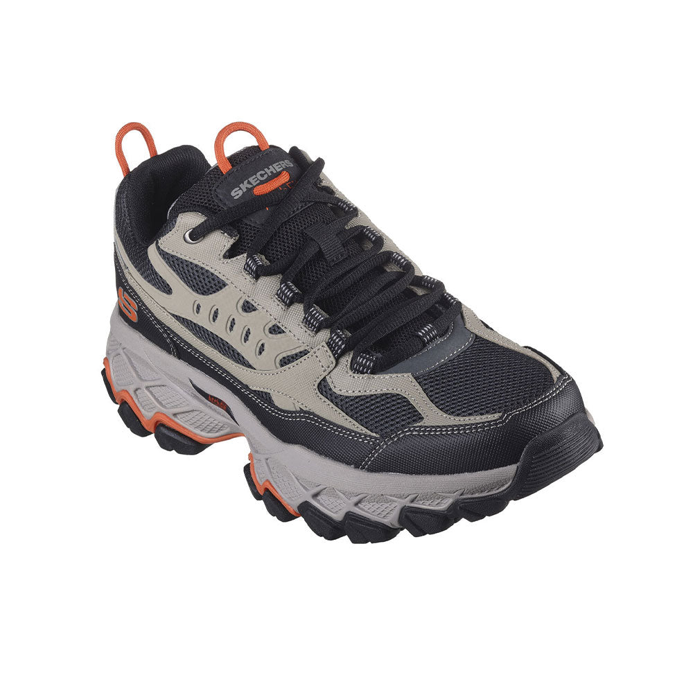 Tenis Hombre Skechers Arch FitAkhidime - Negro-Gris