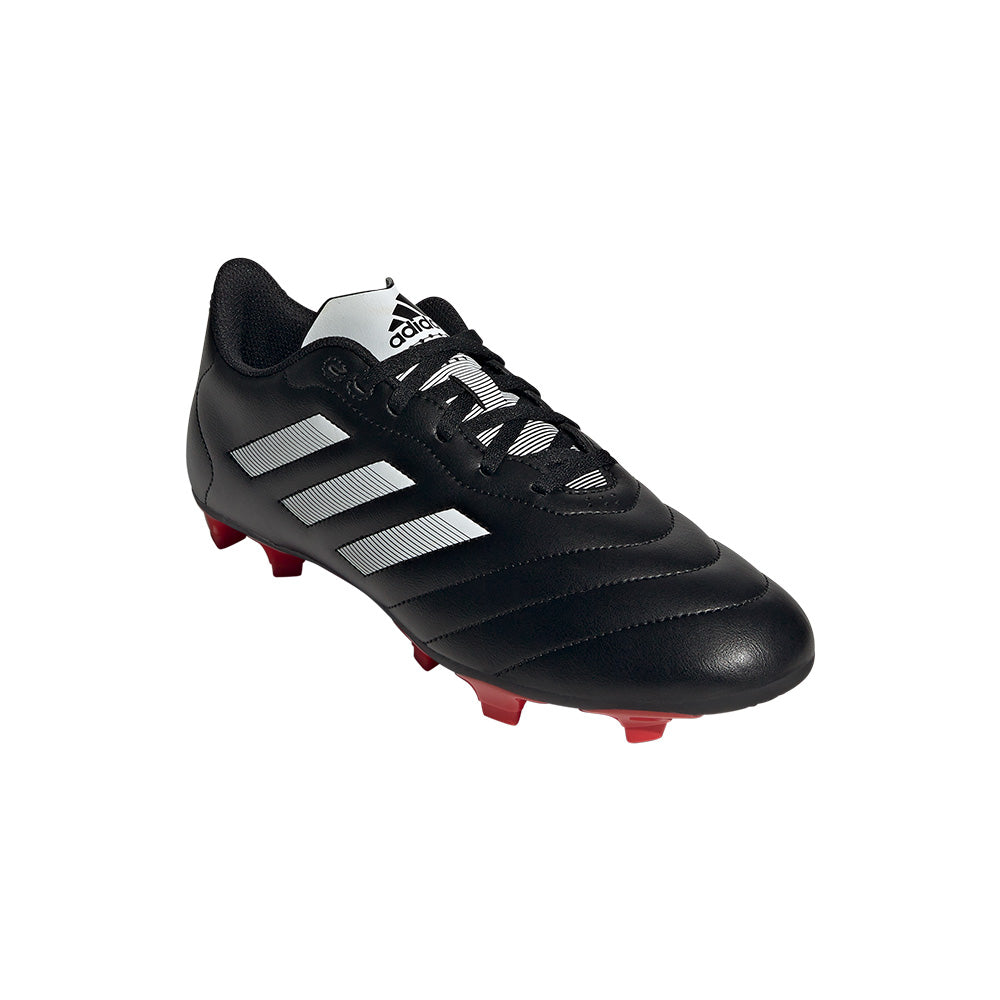 Guayos Hombre Adidas Goletto VIII Terreno Firme - Negro-Rojo