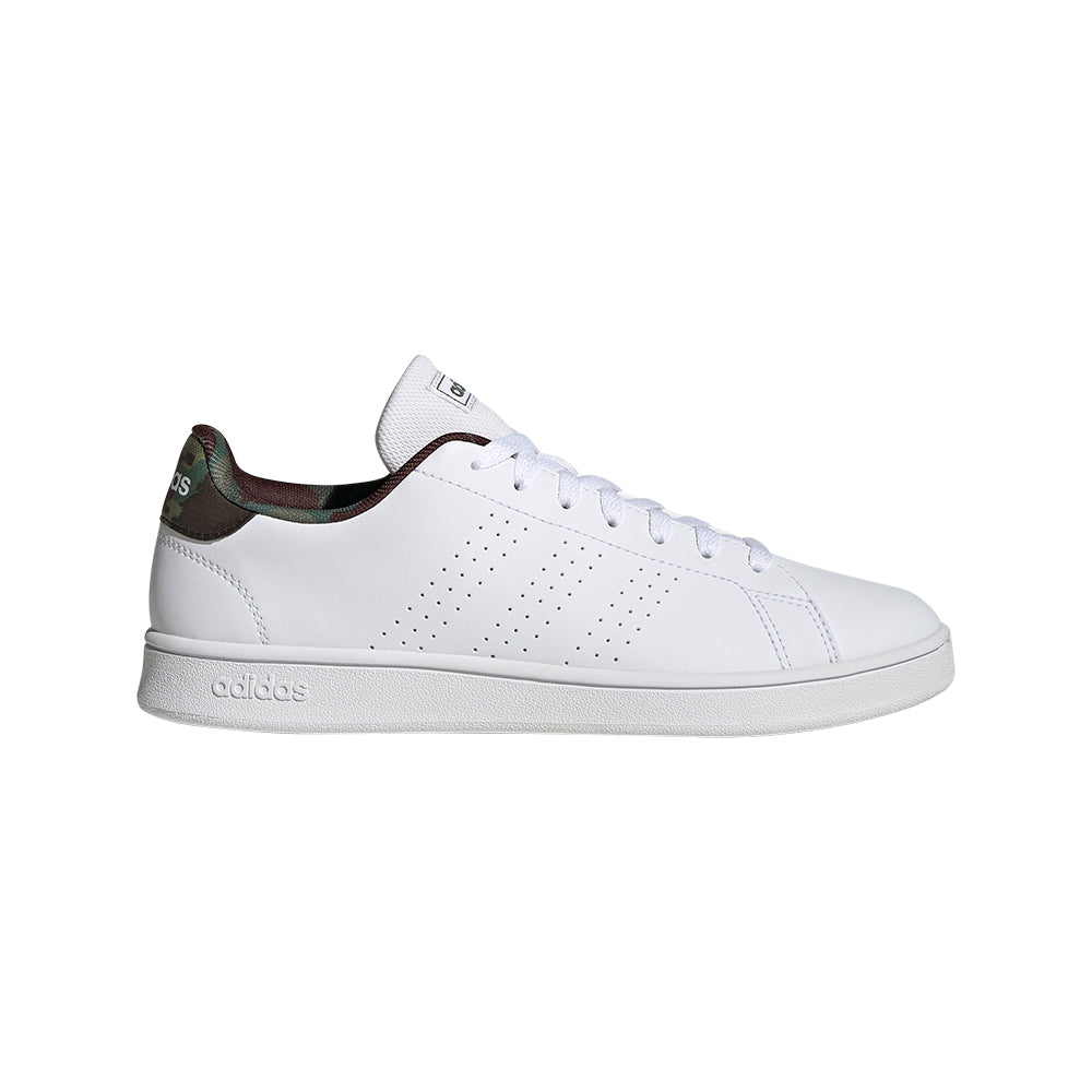 Tenis Hombre Adidas Advantage - Blanco-Verde