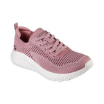 Tenis Mujer Skechers Bobs Sport Squad Chaos - Rosado