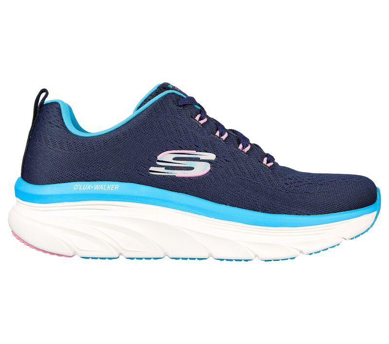 Tenis Mujer Skechers Dlux Walked Fresh - Azul