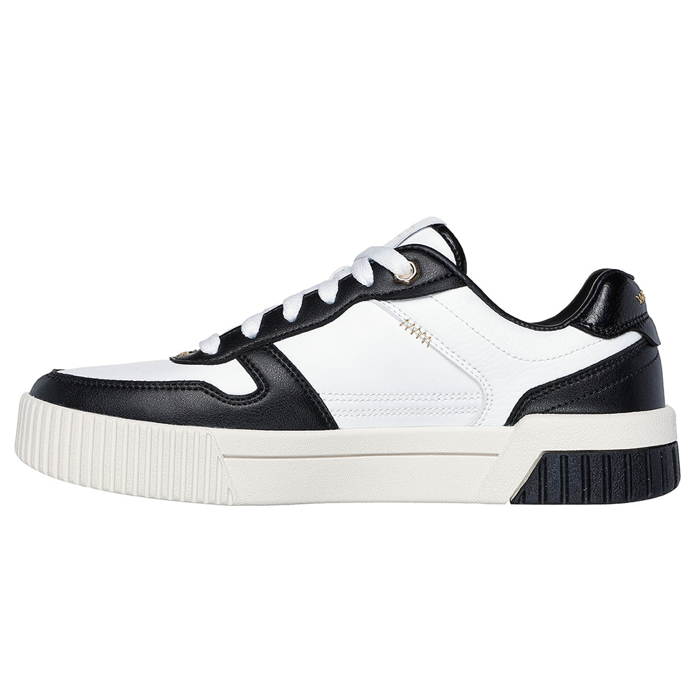 Tenis Mujer Skechers Jade - Blanco-Negro
