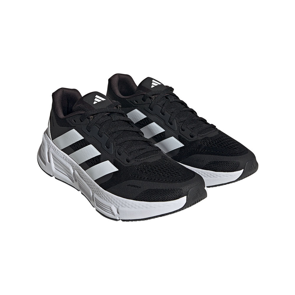 Tenis Hombre adidas Questar - Negro-Blanco