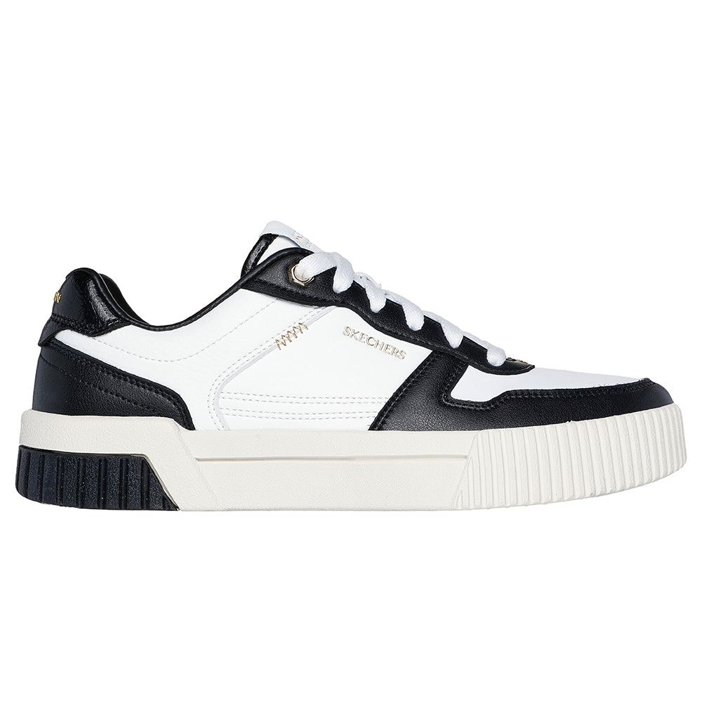 Tenis Mujer Skechers Jade - Blanco-Negro