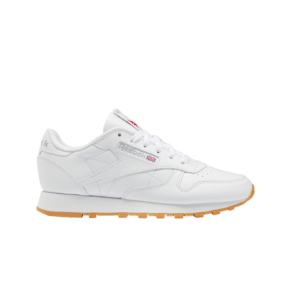 Tenis Mujer Reebok Leather Shoes- Blanco